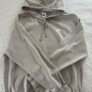 Nike Men's Beige Hoodie